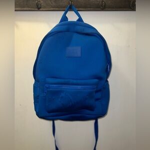 Dagne Dover Large Dakota backpack blueprint blue bag neoprene commute laptop